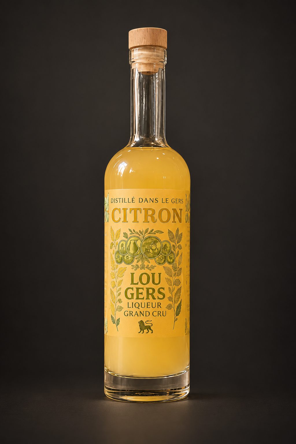 Lou Gers Citron, Liqueur Grand Cru